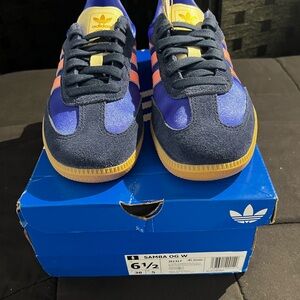 Adidas Samba OG Women's Sneakers - Blue and Pink
